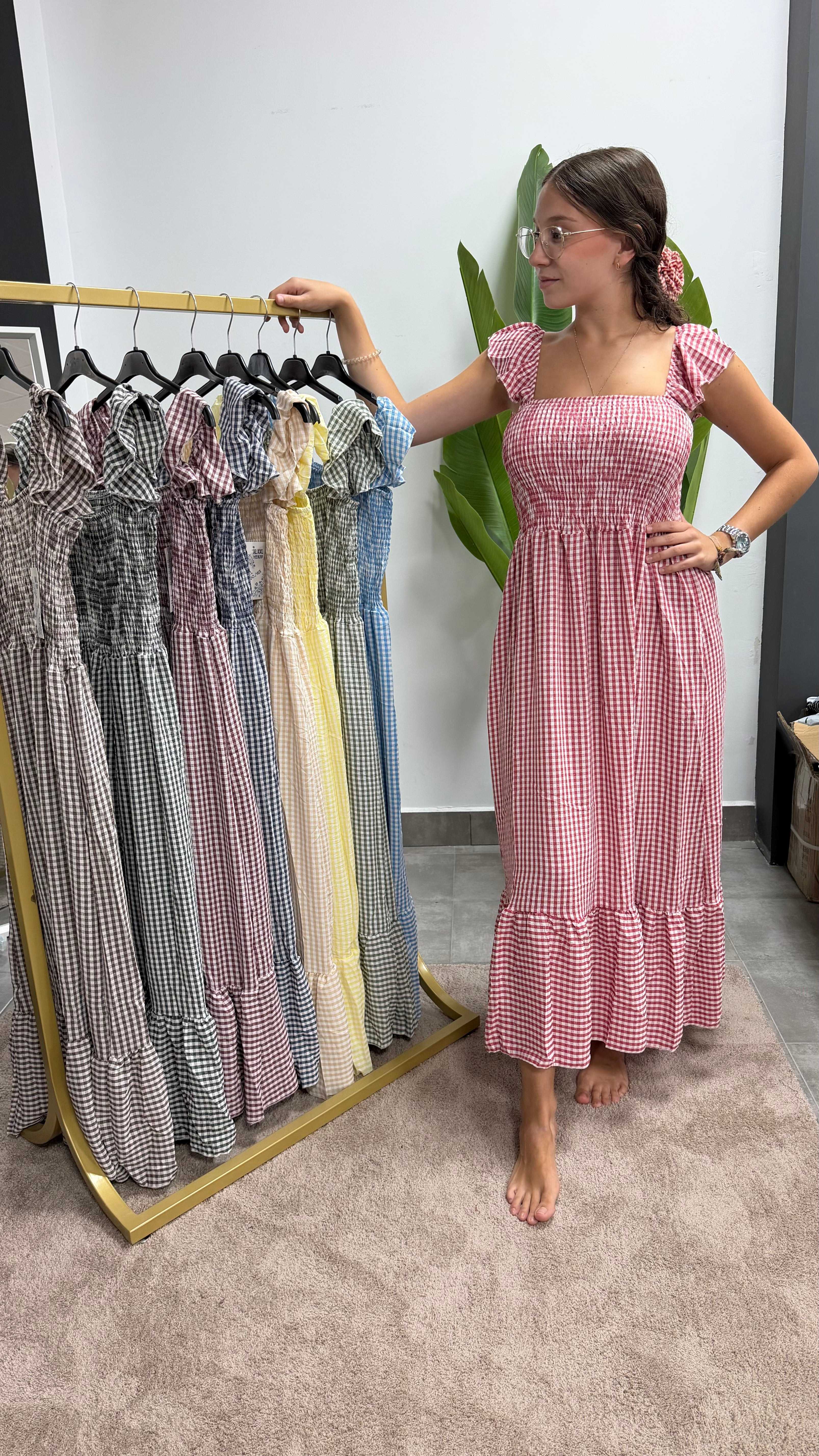 Vestido vichy alma